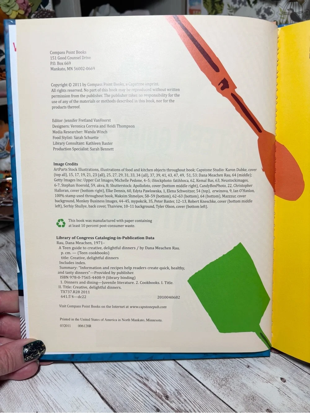 A Teen Guide To Creative Delightful Dinners Hardcover Book By Dana Meachen Rau
